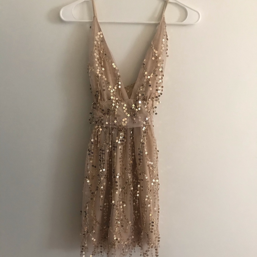 Sparkley New Year’s Eve dress